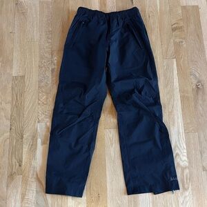 REI Rainier Rain Pants Kids/Youth Med (10-12) Black